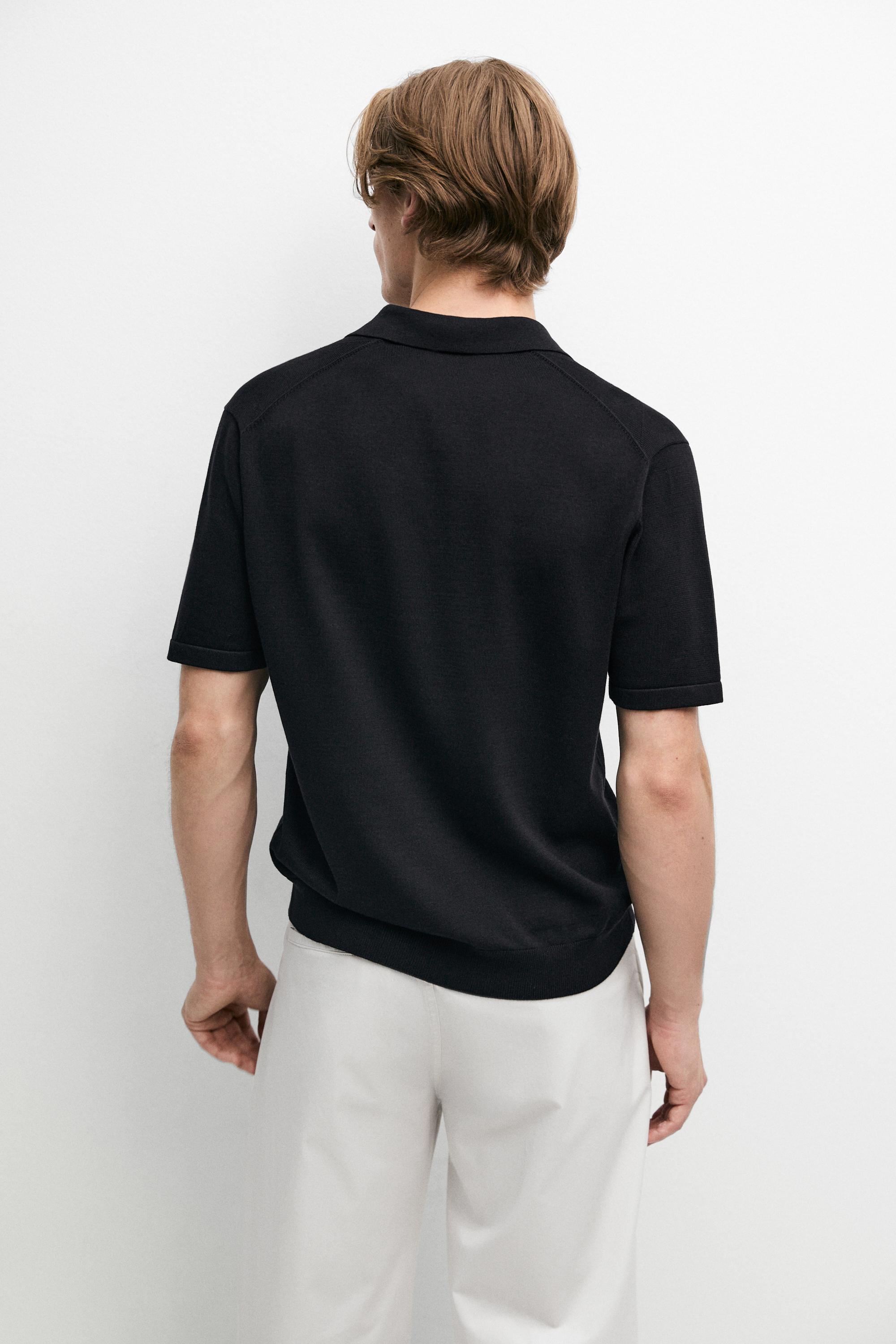 Polo 100 % coton à manches courtes